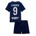 Paris Saint-Germain Goncalo Ramos #9 Hjemmedraktsett Barn 2025-26 Korte ermer (+ Korte bukser)